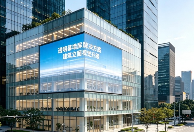 華邦瀛幕墻led透明屏實拍圖.jpg